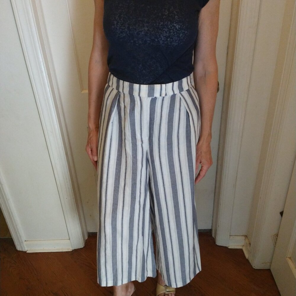 5 Twelve brand palazzo/wide leg pants Size M - Picture 4 of 5